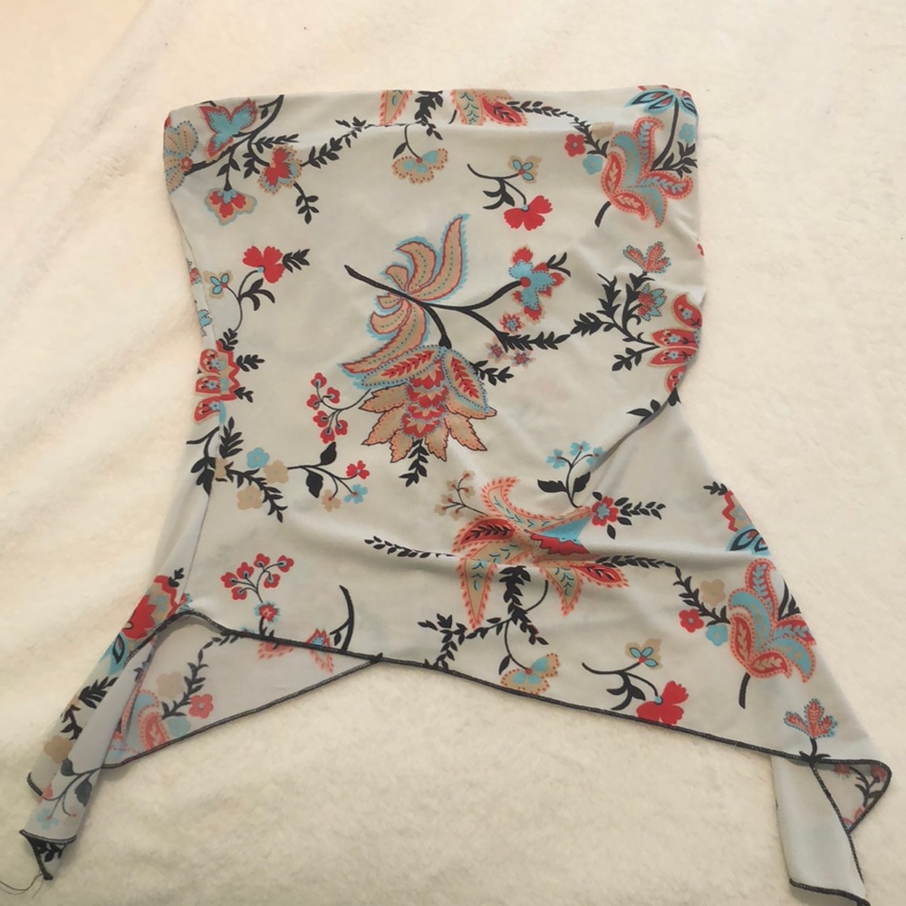 Patterned tube top